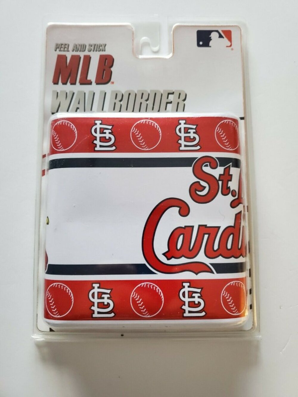 ST. LOUIS CARDINALS MLB PEEL & STICK WALLPAPER BORDER. NEW